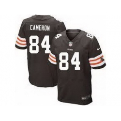 Nike Cleveland Browns 84 Jordan Cameron Brown Elite NFL Jersey