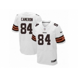 Nike Cleveland Browns 84 Jordan Cameron white Elite NFL Jersey