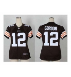 Nike Women Jerseys Cleveland Browns #12 Gordon brown[gordon]