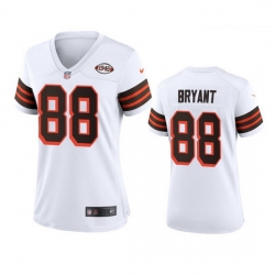Women Cleveland Browns 88 Harrison Bryant Nike 1946 Collection Alternate Game Limited NFL Jersey   White