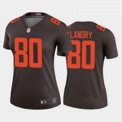Women Jarvis Landry Cleveland Browns Nike Rush Limited Vapor Untouchable Jersey Brown