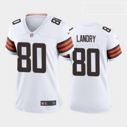 Women Jarvis Landry Cleveland Browns Nike Rush Limited Vapor Untouchable Jersey White