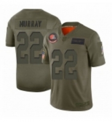 Womens Cleveland Browns 22 Eric Murray Limited Camo 2019 Salute to Service Football Jerseys