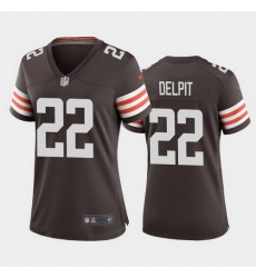 women grant delpit cleveland browns brown game jersey