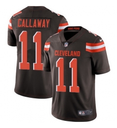 Browns 11 Antonio Callaway Brown Team Color Youth Stitched Football Vapor Untouchable Limited Jerse