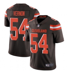 Browns 54 Olivier Vernon Brown Team Color Youth Stitched Football Vapor Untouchable Limited Jersey