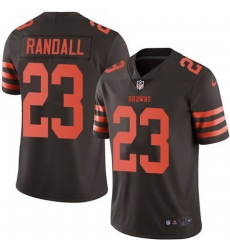 Nike Browns #23 Damarious Randall Brown Youth Stitched NFL Limited Rush Jersey