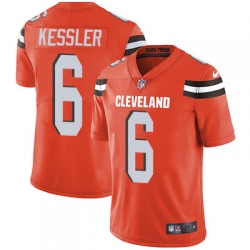 Nike Browns #6 Cody Kessler Orange Alternate Youth Stitched NFL Vapor Untouchable Limited Jersey