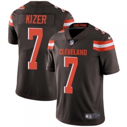Nike Browns #7 DeShone Kizer Brown Team Color Youth Stitched NFL Vapor Untouchable Limited Jersey