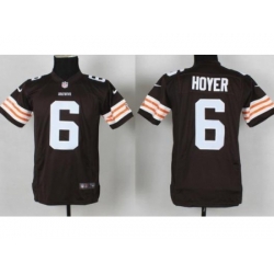 Youth Nike Cleveland Browns 6 Brian Hoyer Brown NFL Jersey