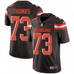Youth Nike Cleveland Browns 73 Joe Thomas Brown Team Color Vapor Untouchable Limited Player NFL Jersey