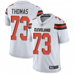 Youth Nike Cleveland Browns 73 Joe Thomas White Vapor Untouchable Limited Player NFL Jersey