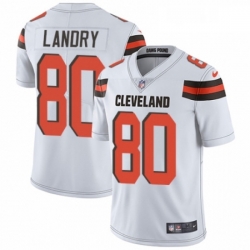 Youth Nike Cleveland Browns 80 Jarvis Landry White Vapor Untouchable Elite Player NFL Jersey
