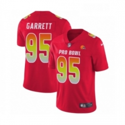 Youth Nike Cleveland Browns 95 Myles Garrett Limited Red AFC 2019 Pro Bowl NFL Jersey