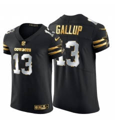 Dallas Cowboys 13 Michael Gallup Men Nike Black Edition Vapor Untouchable Elite NFL Jersey