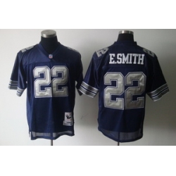 Dallas Cowboys 22 E.smith throwback blue jerseys