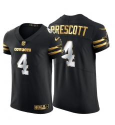 Dallas Cowboys 4 Dak Prescott Men Nike Black Edition Vapor Untouchable Elite NFL Jersey