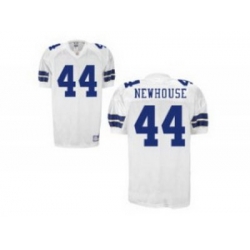 Dallas Cowboys 44 Robert Newhouse Throwback White Jersey