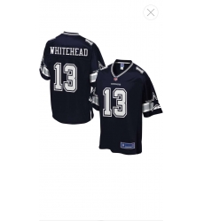 Dallas Cowboys#13 whitehead Navy Blue Mens Stitched NFL Elite Jersey