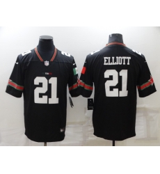 Men Dallas Cowboys 21 Ezekiel Elliott Mexico Version Vapor Limited Stitched NFL Jersey