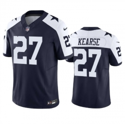 Men Dallas Cowboys 27 Jayron Kearse Navy 2023 F U S E  Vapor Limited Stitched Football Jersey