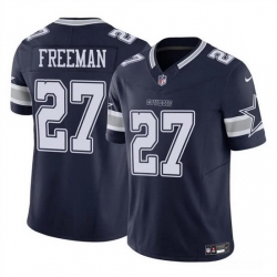 Men Dallas Cowboys 27 Royce Freeman Navy 2023 F U S E Vapor Untouchable Limited Stitched Football Jersey