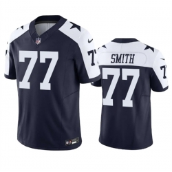 Men Dallas Cowboys 73 Tyler Smith Navy 2023 F U S E  Vapor Limited Stitched Football JerseyS