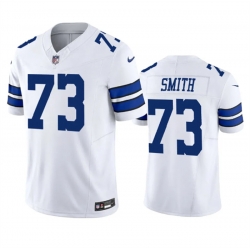 Men Dallas Cowboys 73 Tyler Smith White 2023 F U S E  Limited Stitched Football Jersey