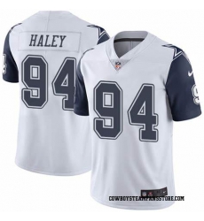 Men Dallas Cowboys 94 Charles Haley Rush Vapor Untouchable Limited Stitched Jerse