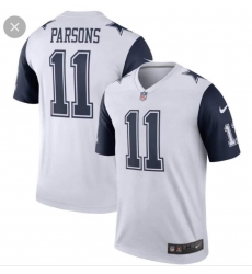 Men Nike Dallas Cowboys Micah Parsons #11 White Thanksgiven Stitched NFL Jersey