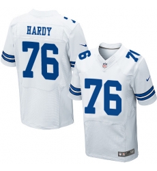 Mens Nike Dallas Cowboys #76 Greg Hardy Elite White NFL Jersey