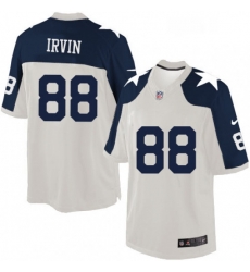 Mens Nike Dallas Cowboys 88 Michael Irvin Limited White Throwback Alternate NFL Jersey