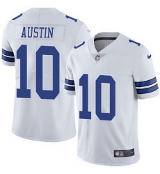Nike Cowboys #10 Tavon Austin White Mens Stitched NFL Vapor Untouchable Limited Jersey