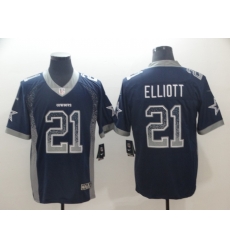 Nike Cowboys 21 Brice Elliott Navy Blue Team Color Mens Stitched NFL Limited Jersey