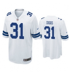 Nike Cowboys  31 trevon diggs white Team Color Men Stitched NFL Vapor Untouchable Limited Jersey