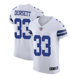 Nike Cowboys #33 Tony Dorsett White Mens Stitched NFL Vapor Untouchable Elite Jersey