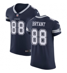 Nike Cowboys #88 Dez Bryant Navy Blue Team Color Mens Stitched NFL Vapor Untouchable Elite Jersey