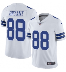 Nike Cowboys #88 Dez Bryant White Mens Stitched NFL Vapor Untouchable Limited Jersey