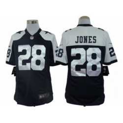 Nike Dallas Cowboys 28 Felix Jones Blue Limited Thankgivings NFL Jersey