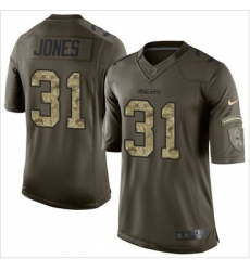 Nike Dallas Cowboys #31 Byron Jones Green Men 27s Stitched NFL Limited Jersey