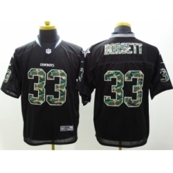 Nike Dallas Cowboys 33 Tony Dorsett Black Elite Camo Fashion NFL Jersey