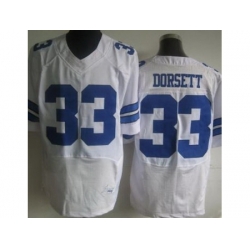 Nike Dallas Cowboys 33 Tony Dorsett White Elite NFL Jersey