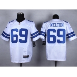 Nike Dallas Cowboys 69 Henry Melton white Elite NFL Jersey