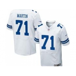 Nike Dallas Cowboys 71 Zack Martin white Elite NFL Jersey