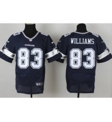Nike Dallas Cowboys 83 Terrance Williams Blue Elite NFL Jersey
