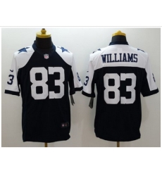 Nike Dallas Cowboys #83 Terrance Williams Navy Blue Thanksgiving Throwback Men 27s Stitched NFL Limited Jersey