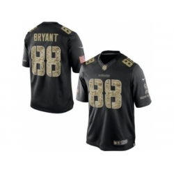 Nike Dallas Cowboys 88 Dez Bryant Black Limited Salute to Service Stitched NFL Jersey