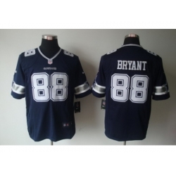 Nike Dallas Cowboys 88 Dez Bryant Blue LIMITED NFL Jersey