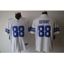 Nike Dallas Cowboys 88 Dez Bryant White Limited NFL Jersey