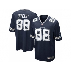 Nike Dallas Cowboys 88 Dez Bryant blue Game NFL Jersey